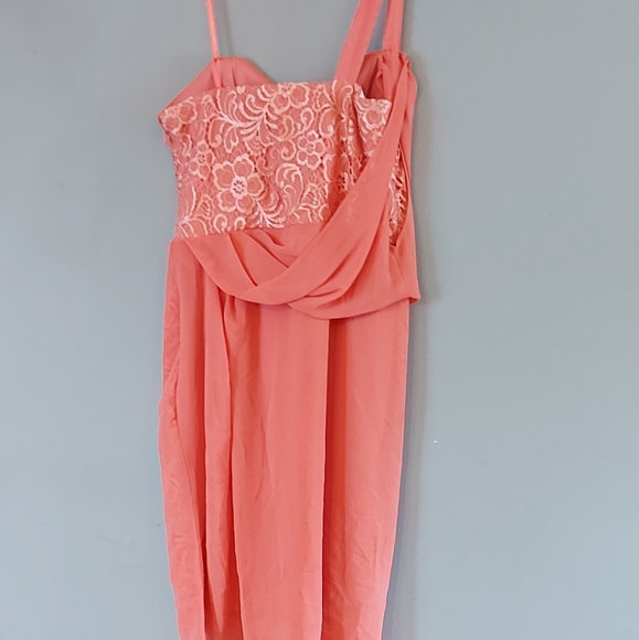 Le Chateau Pink bridesmaid dress size small - Picture 5 of 10